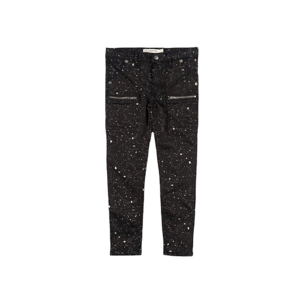 NWT Appaman Kinley Denim Pant In Sparkle Black (2T)